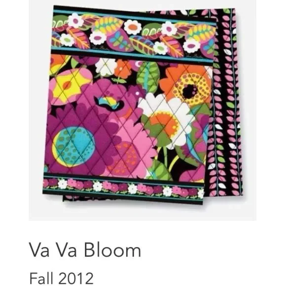 Vera Bradley Va-Va Bloom Little Hipster Crossbody Bag - Picture 14 of 14